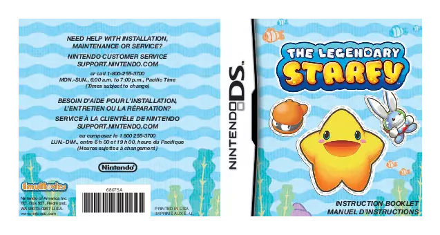 manual for Legendary Starfy, The